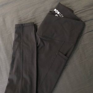PopFlex crossover hourglass leggings - Black - Size XS